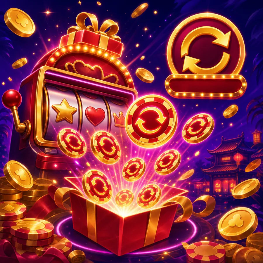Ilustrasi edukasi Indoslot88: Apa Itu Free Spin?