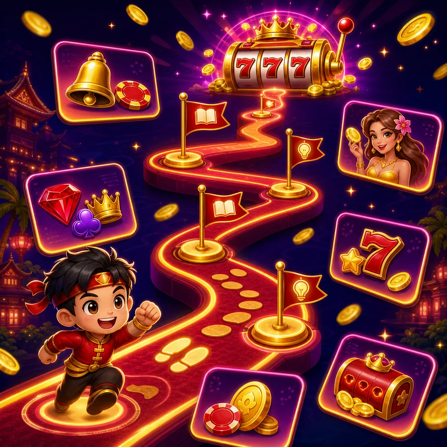 Ilustrasi edukasi Indoslot88: Kamus Slot Online untuk Pemula: Dari Mana Mulai
